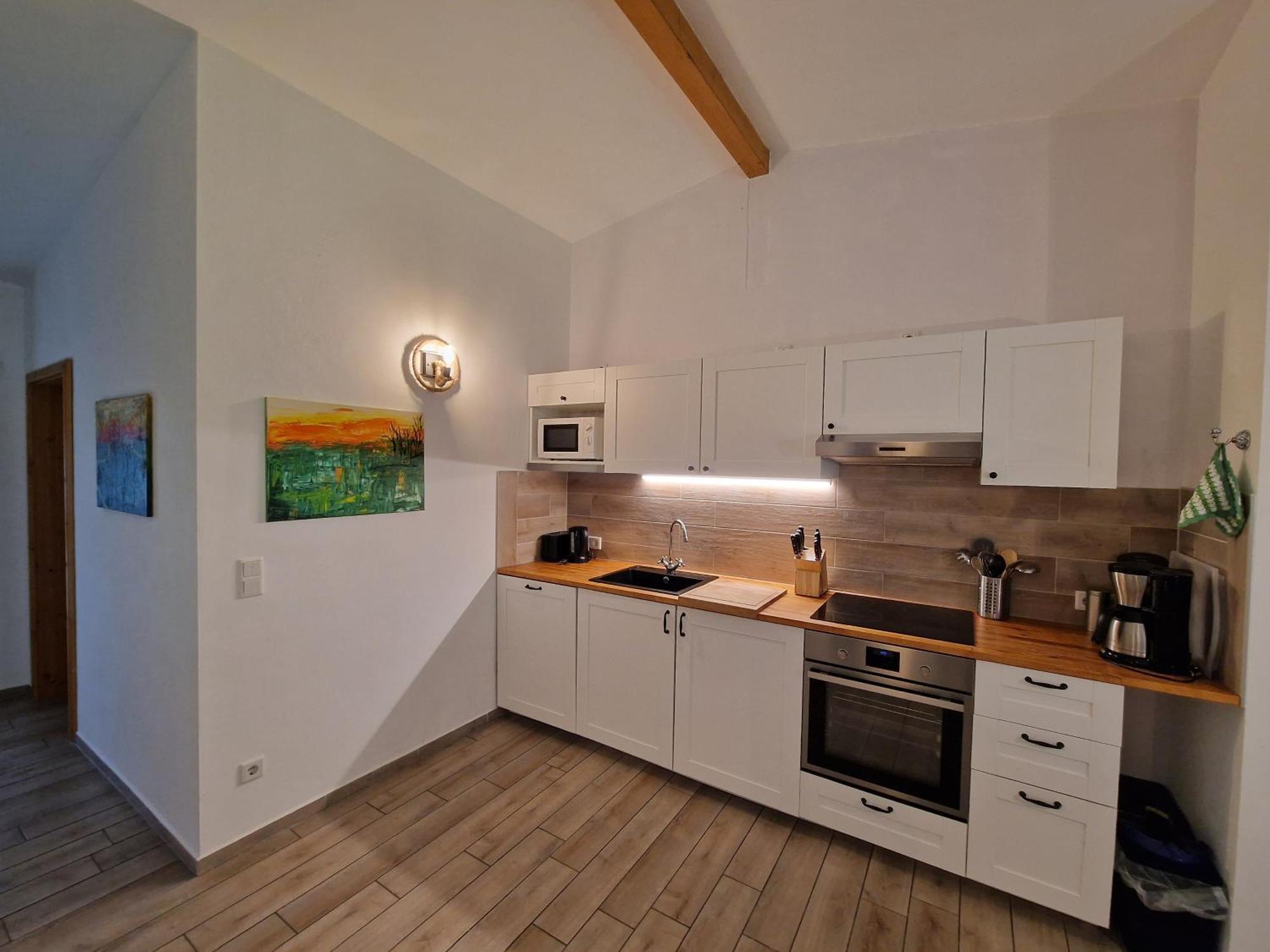 Apartment Waldblick vom Naturhof Usedom Bannemin Exterior foto